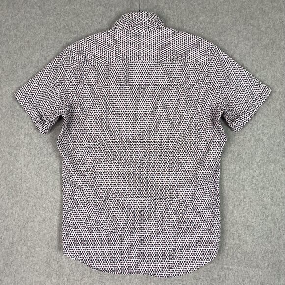 Robert Graham Shirt Mens M Short Sleeve Button Down Rose All Over Print Floral - Picture 3 of 8